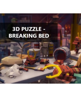 3D PUZZLE - Breaking Bed Steam Key GLOBAL